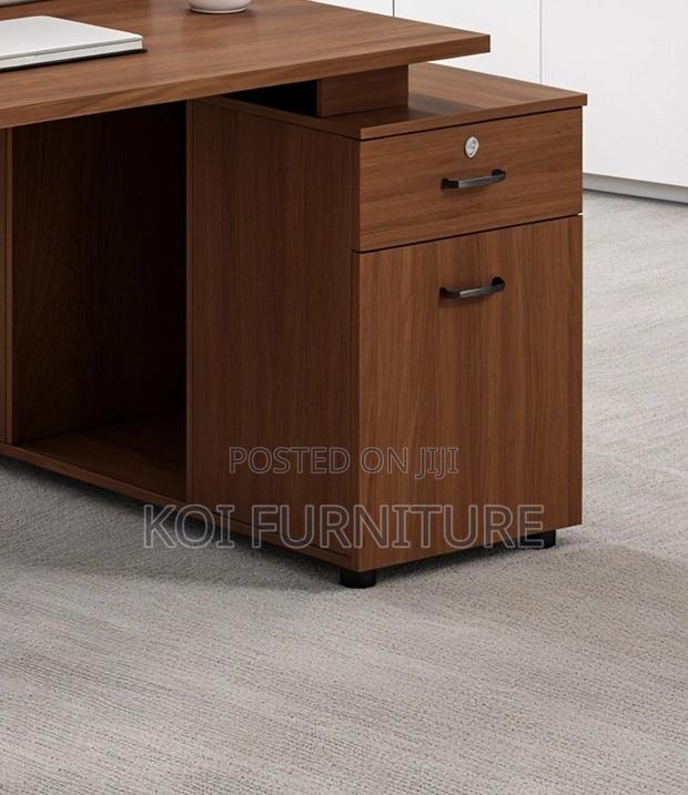 Office Workstation; Two Users Wooden Office Workstation Working Desks - thumbnail 6