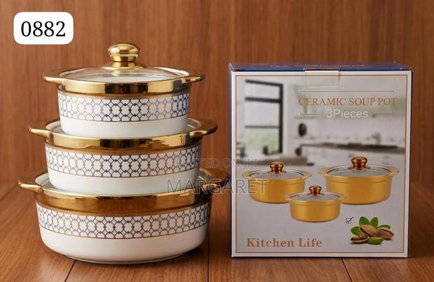 Ceramic 3pcs Serving Dish