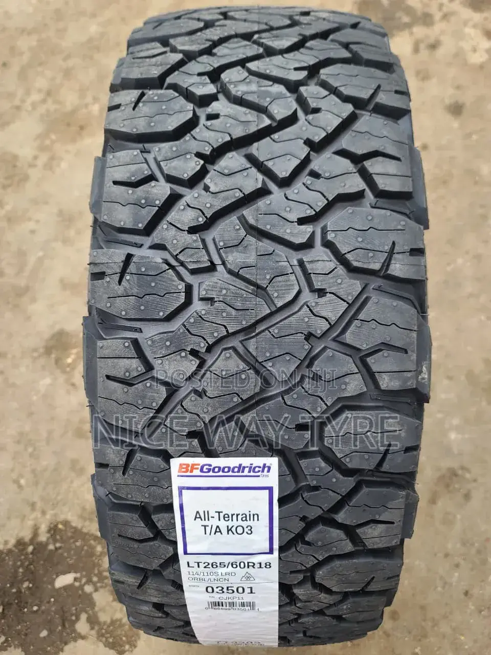 265/60r18 Bf Goodrich