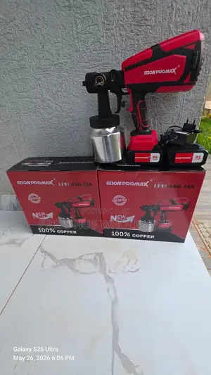 Edon Promax 18v Cordless Spray Gun Epm-Asg-18a