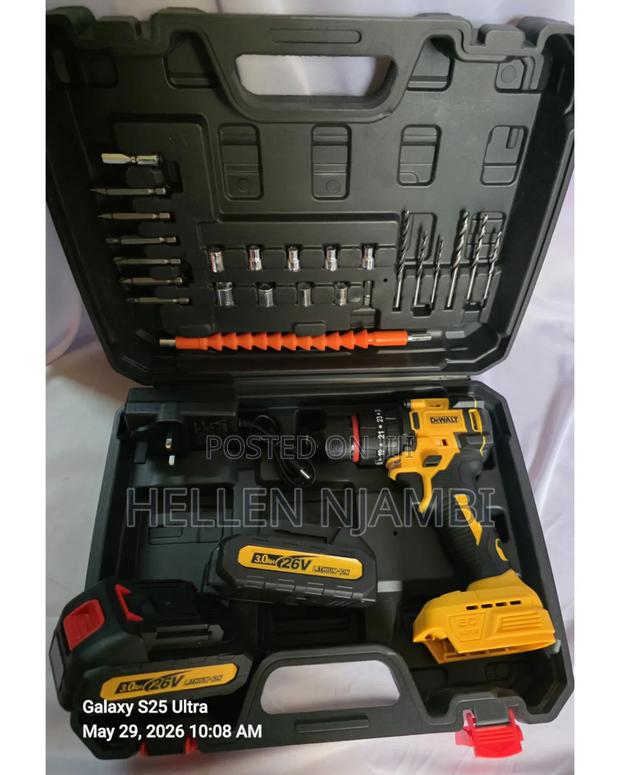 Dewalt 26v 3.0ah Cordless Brushless Drill
