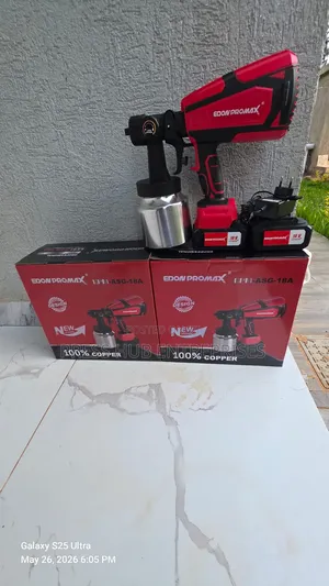 Edon Promax 18v Cordless Spray Gun Epm-Asg-18a.