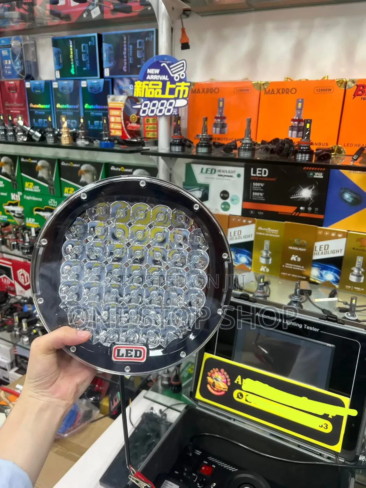 9" Offroad Driving Round Led Spot Lights