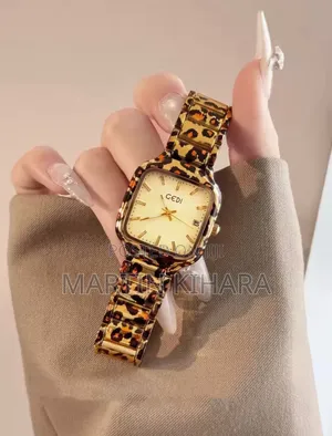 Gedi Ladies Watch-Animal Print Design