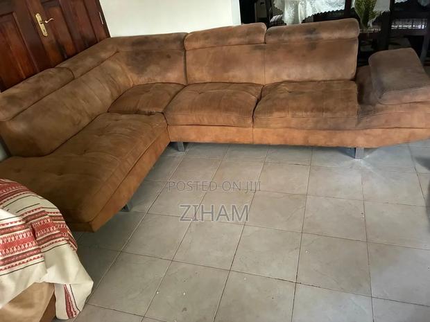 Sofa Set Brown - thumbnail 2
