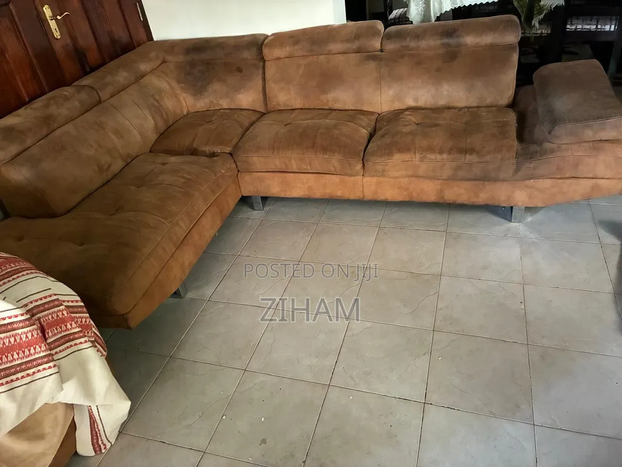 Sofa Set Brown