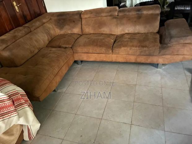 Sofa Set Brown - thumbnail 3