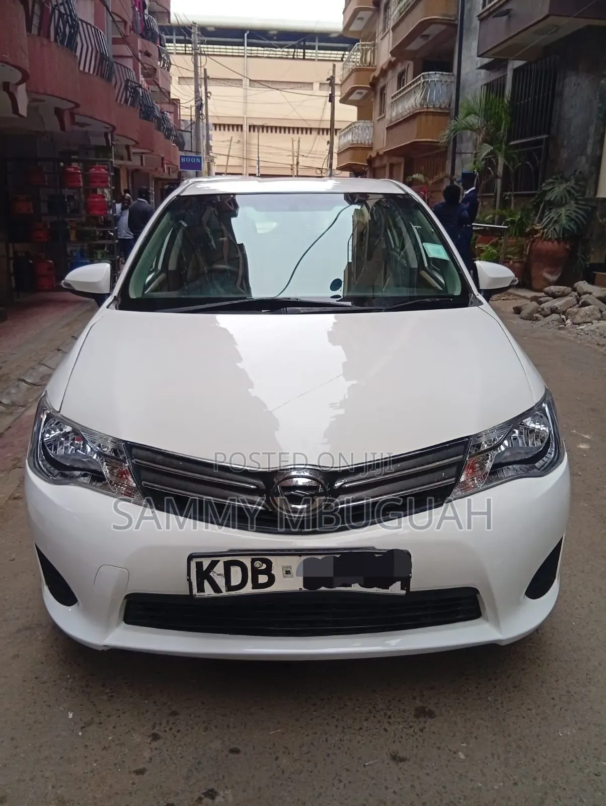 Toyota Axio 2013 White