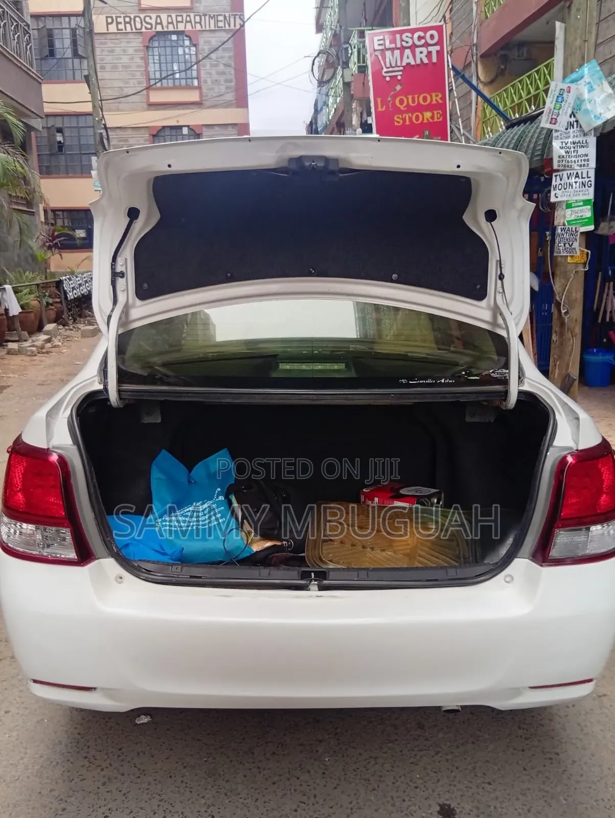 Toyota Axio 2013 White