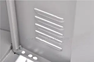 6-Locker Metallic Cabinet.