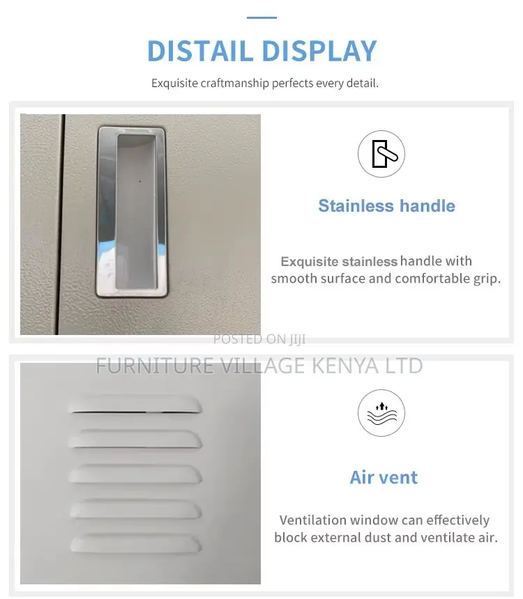 6-Locker Metallic Cabinet.