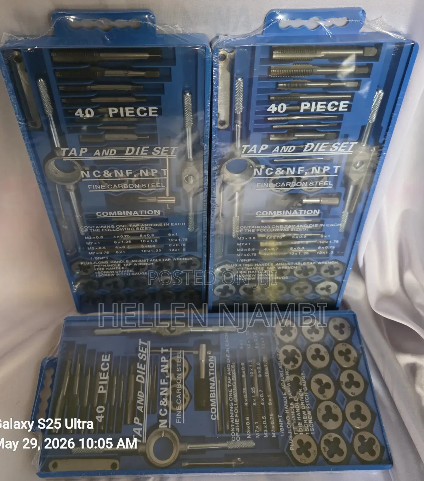 40pcs Tap and Die Set