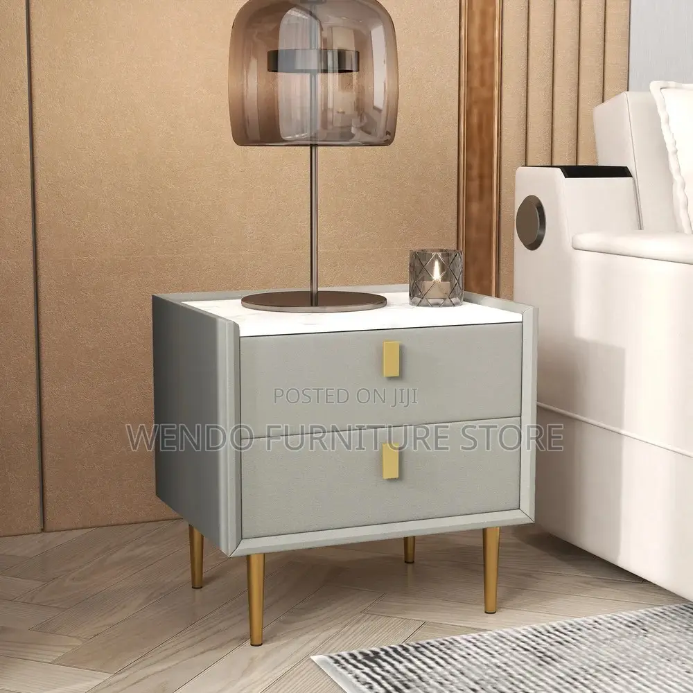 Storage Units; Nightstand With 2 Drawers Bedside Table