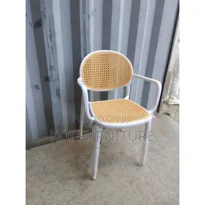 Dining Chair : Modern Stackable Rattan Plastic Chairs