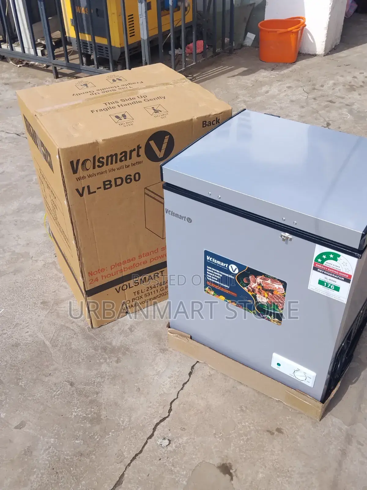 Volsmart 60 Litres Mini Deep Freezer for Home Ausage