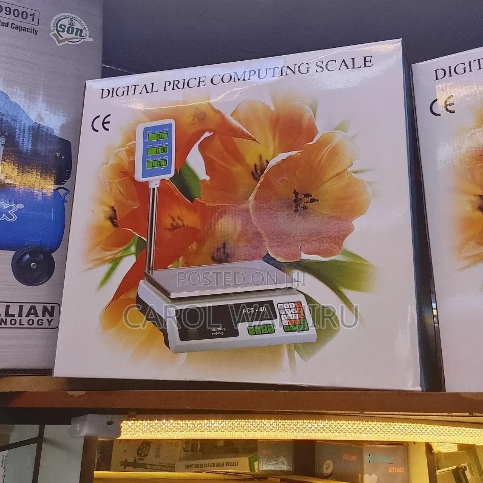 New Acs 30kg Digital Weighing Scale/Acs Digital Weighing Scale