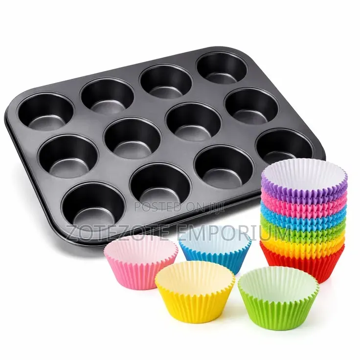 Cupcake Baking Tin-12 Hole