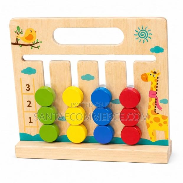 Kids Wooden Counting Abacus Learning Board - main view