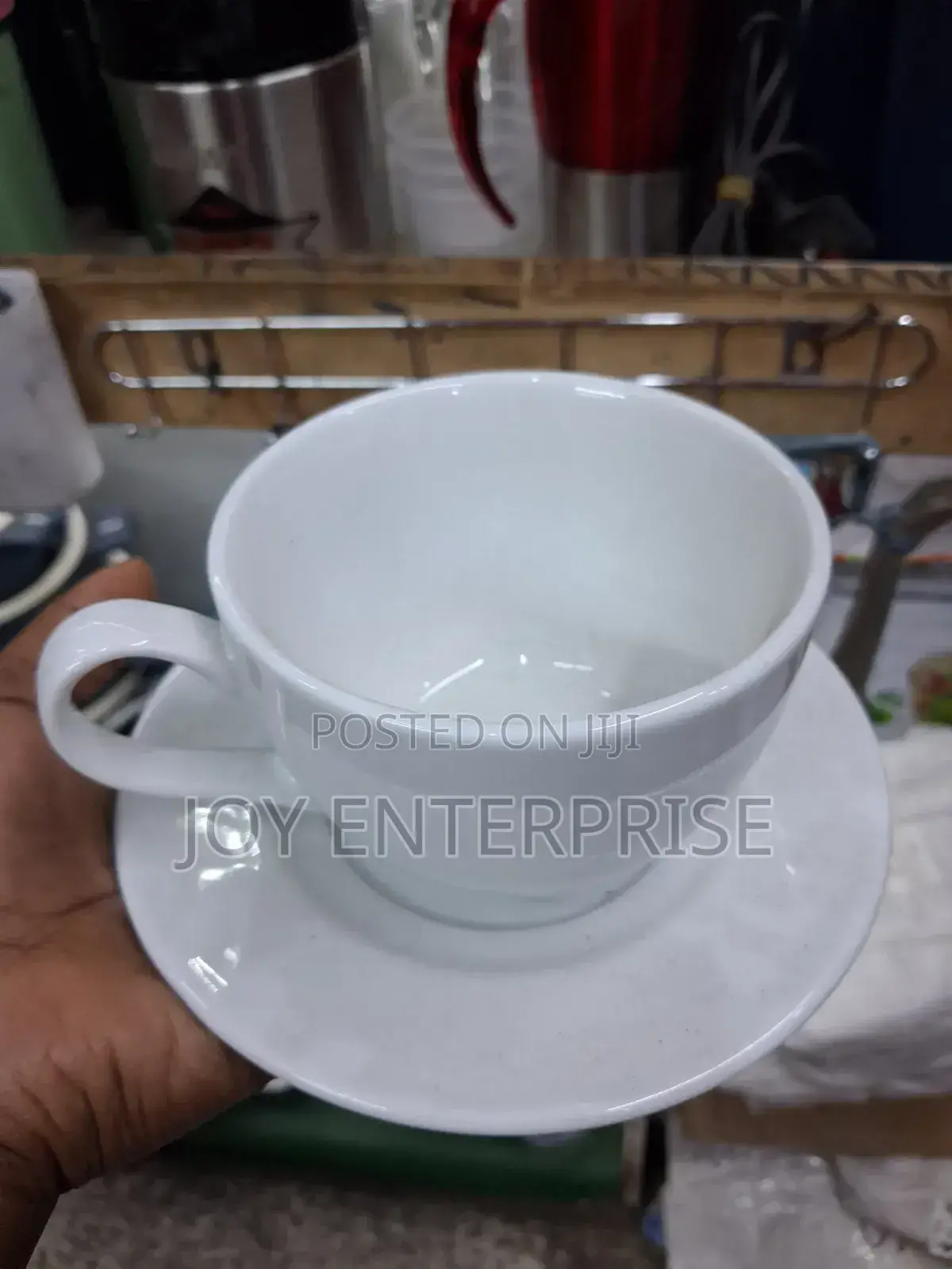 Cappuccino Cup And Saucers