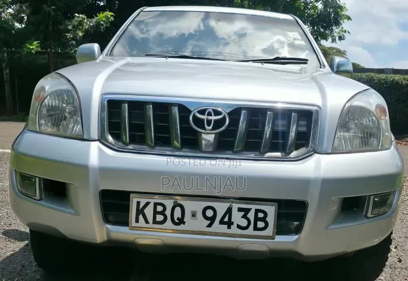 Toyota Land Cruiser Prado 2004 Silver