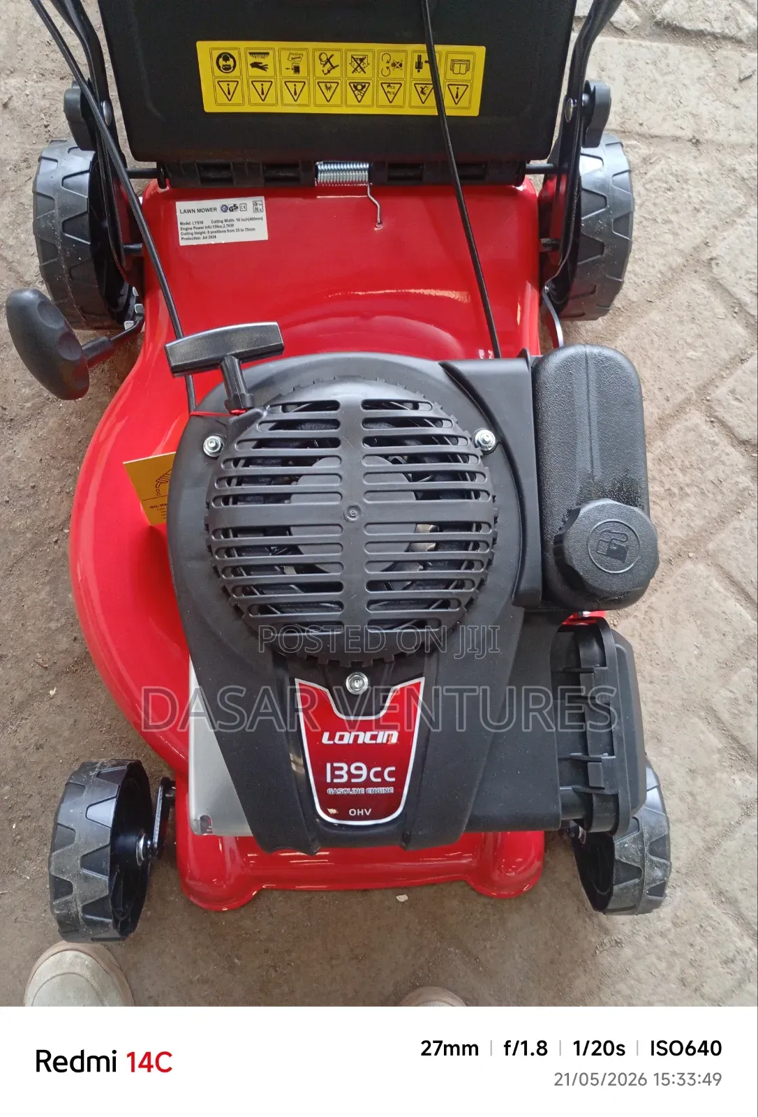 Lawn Mower Machine