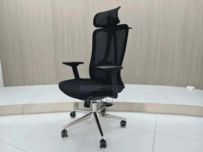 Office Chair : High-Back Office Fabric Chair