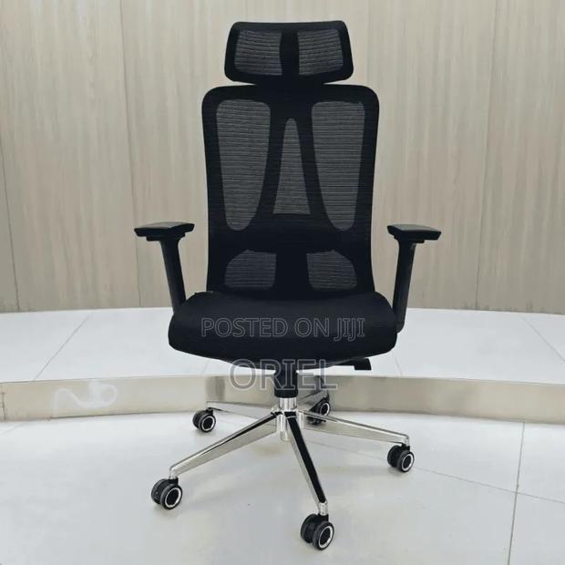 Office Chair : High-Back Office Fabric Chair - thumbnail 7