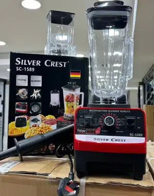 Silver Crest 2-in-1 Commercial Blender 4500w High-Speed Grinder
