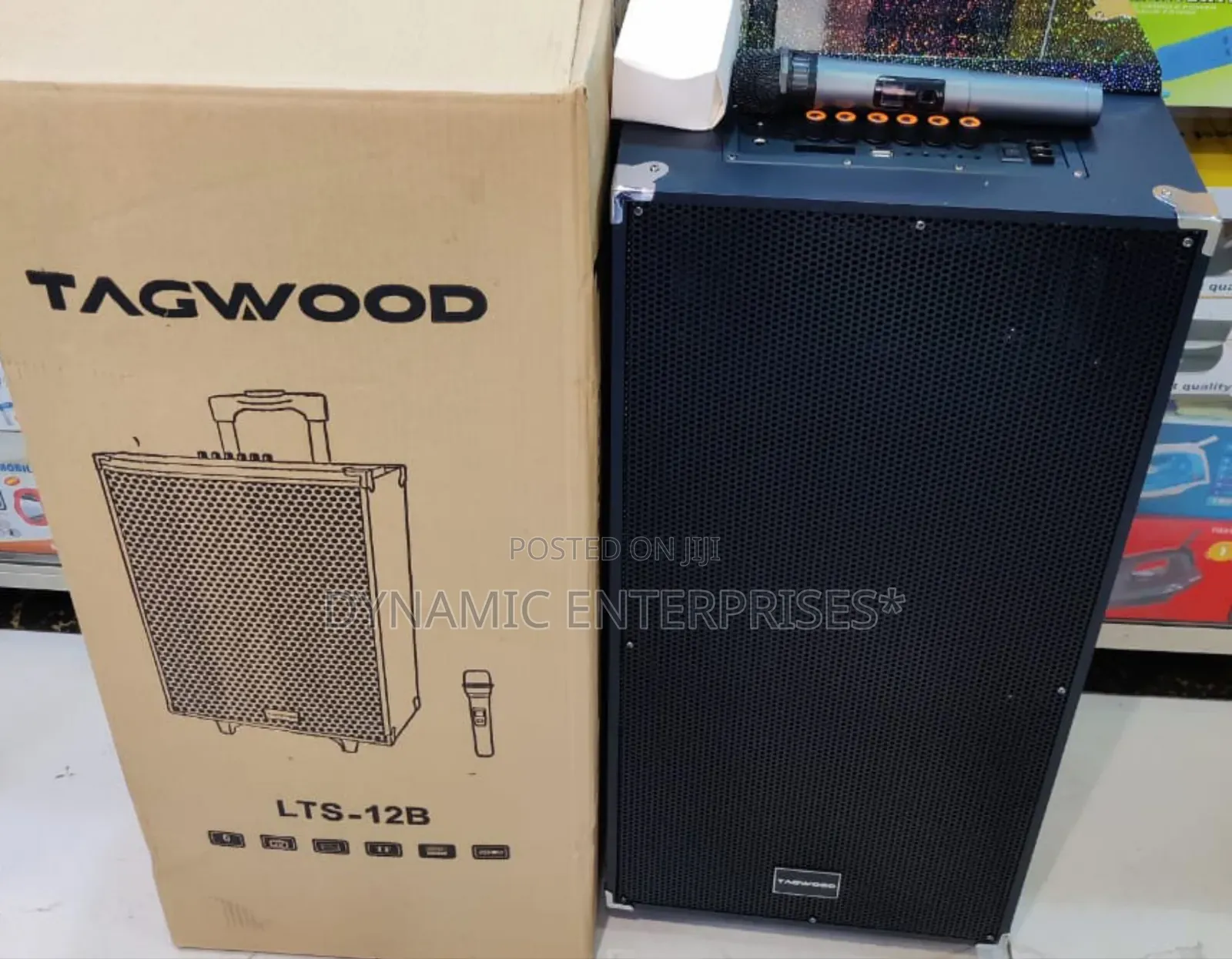 *Tagwood 12" 12b Rechargeable Portable Speaker*