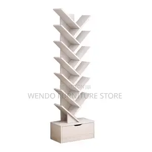 Storage Units; Wooden Tree Design Bookshelf