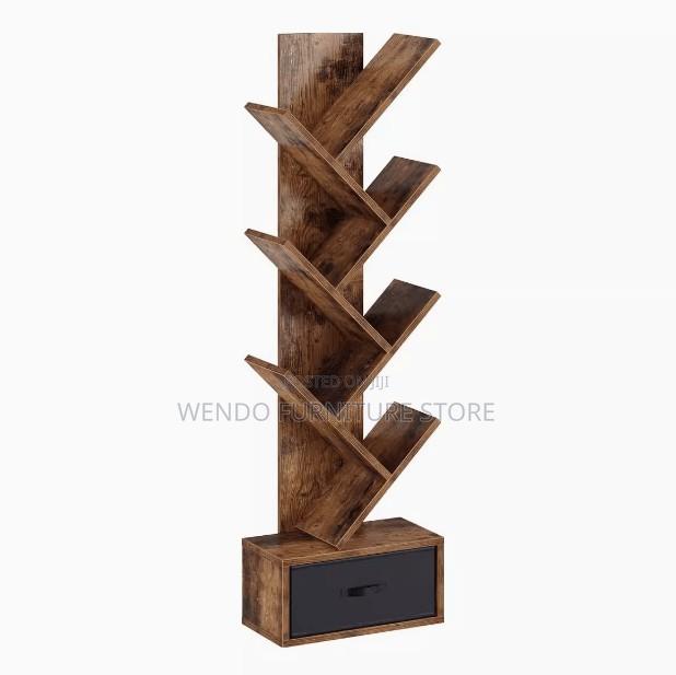 Storage Units; Wooden Tree Design Bookshelf - thumbnail 4