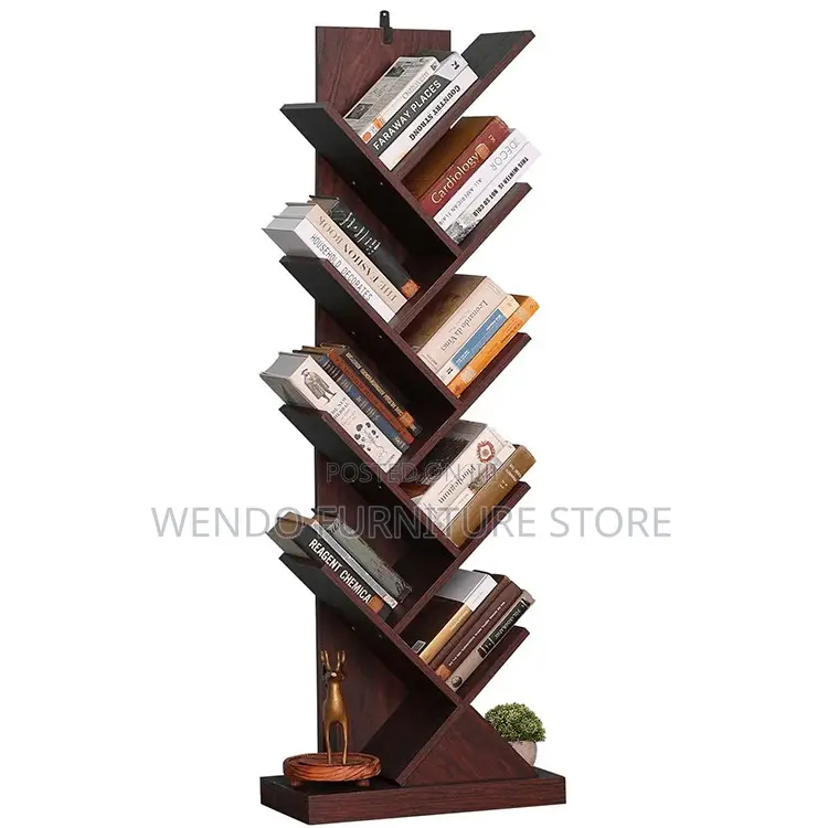 Storage Units; Wooden Tree Design Bookshelf
