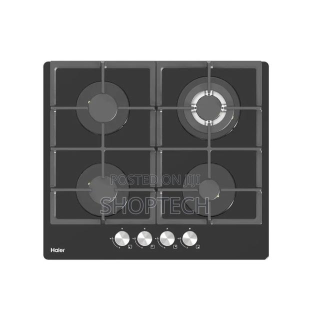 Haier 4-Burner Built-in Cooker Hob-S460fbt – Premium Black