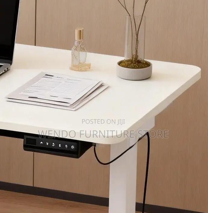 Office Desk; 1.2 Meters Electric Desk With Lift System