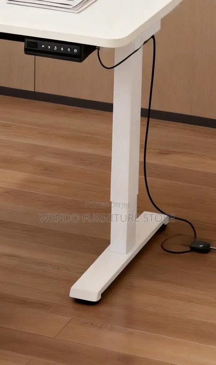 Office Desk; 1.2 Meters Electric Desk With Lift System