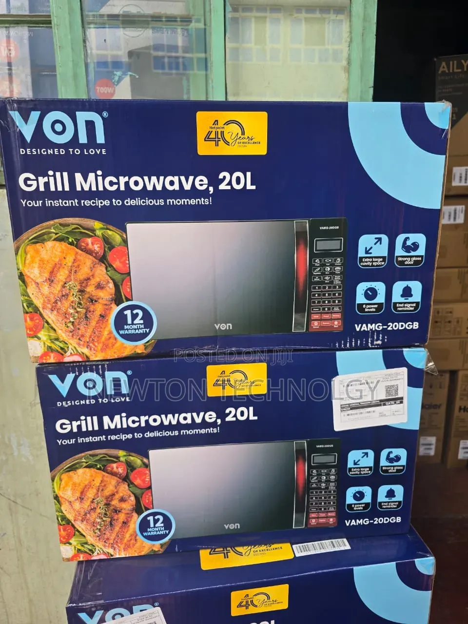 Von Microwave 20l Digital Microwave