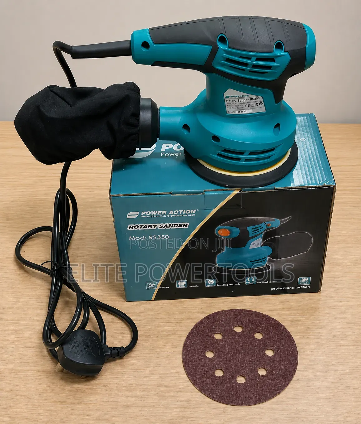 350w Power Action Orbital Sanders