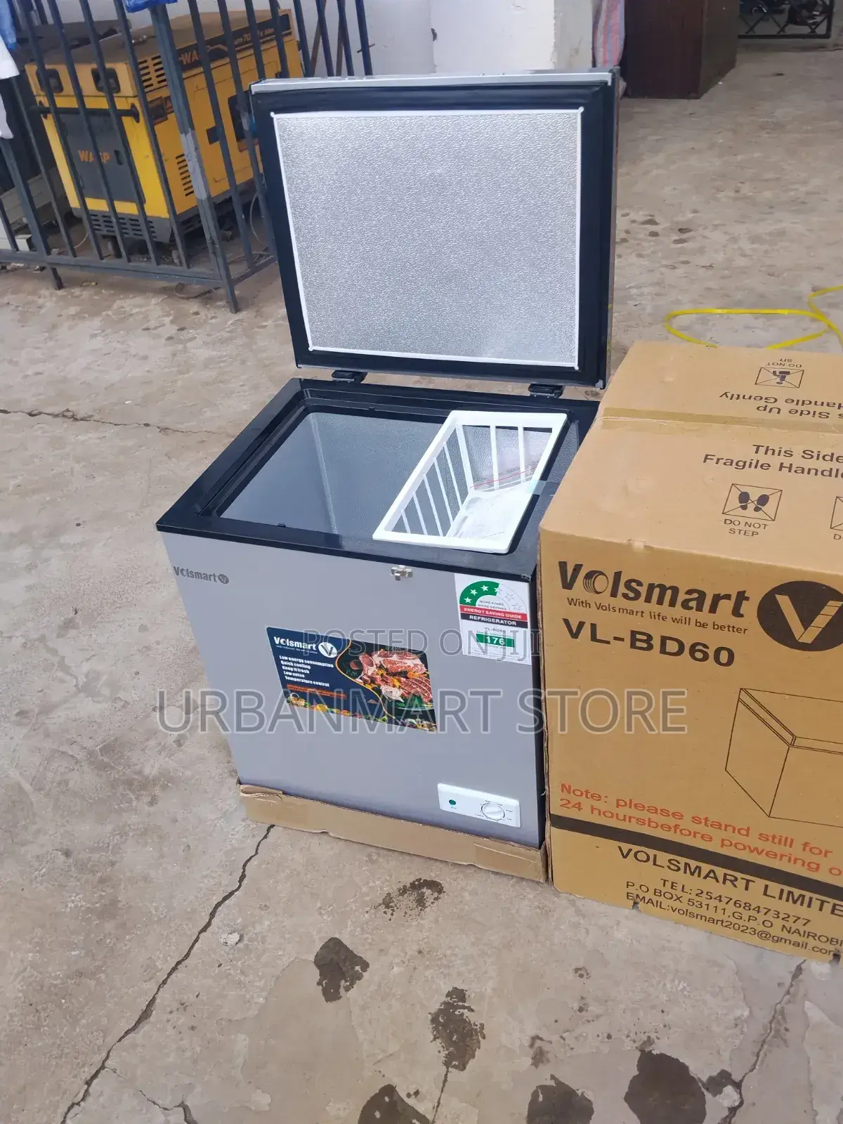 Volsmart 60 Litres Chest Freezer Low Power Consumption