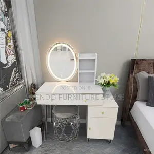 Dressers; Home Interior Make Up Dressing Vanity Set