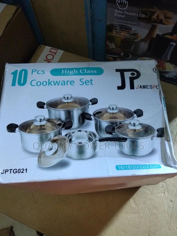 Jamespot 10-Piece Heavy Duty Induction Cookware Set - Non-Stick - main view