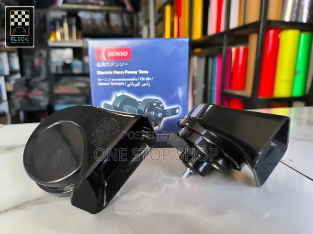 12v_dual Tone Trumpet Style Horn Designed For Clear Loud Sound