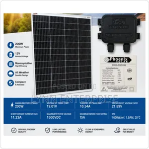 Phoenix Solar Panels 12v Normal Voltage 200w