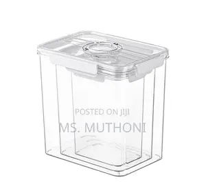Acrylic 3pcs Set Cereal Storage Containers*