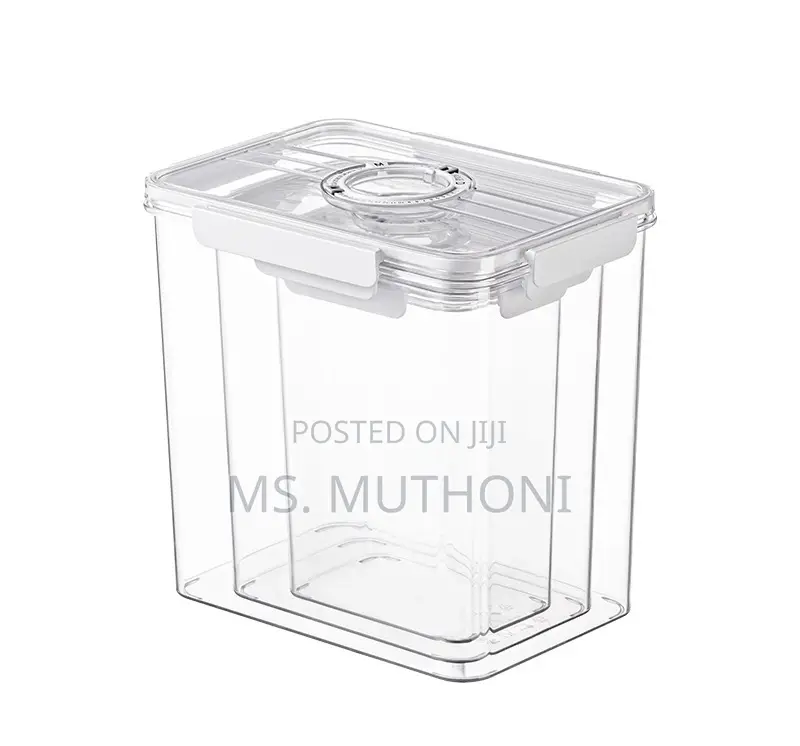 Acrylic 3pcs Set Cereal Storage Containers*