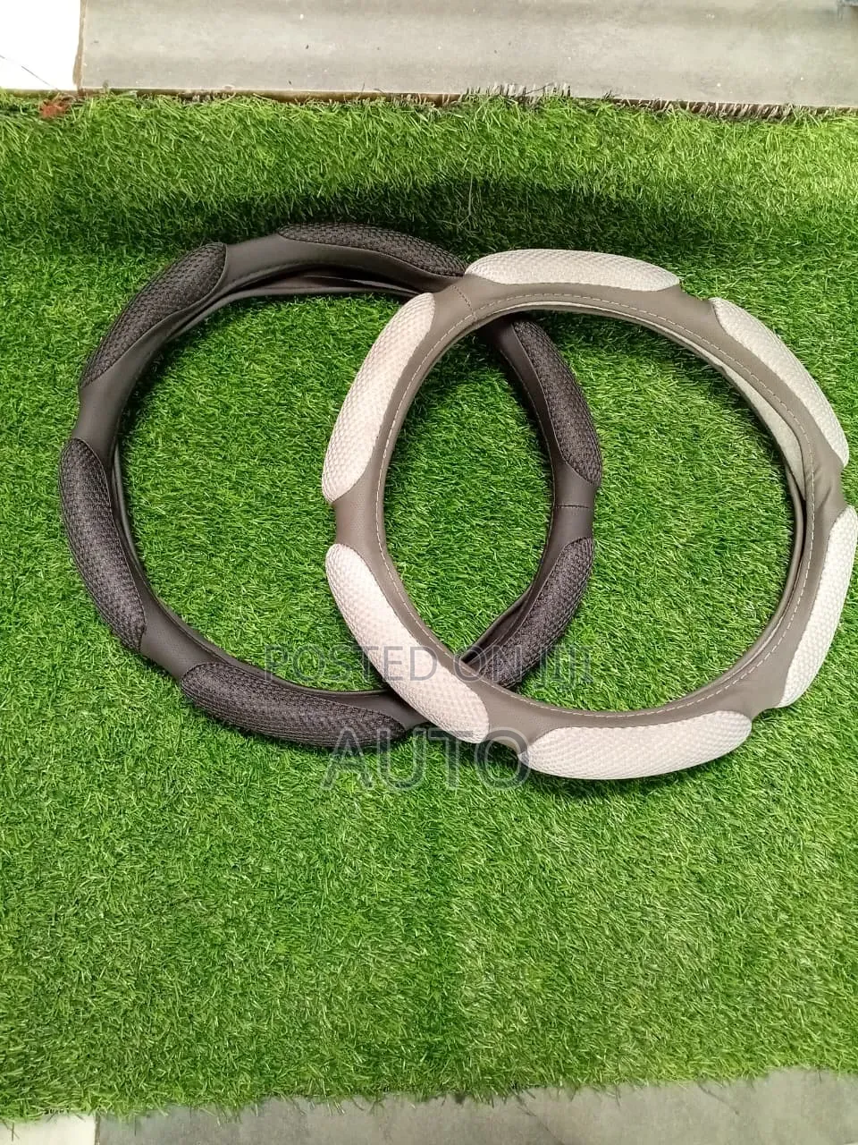 Sport Steering Wheel Cover – Universal Racing Style Car Grip Cover