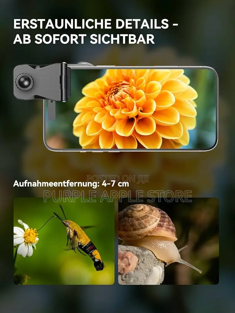 Apexel 100mm Macro Lens for Smartphone