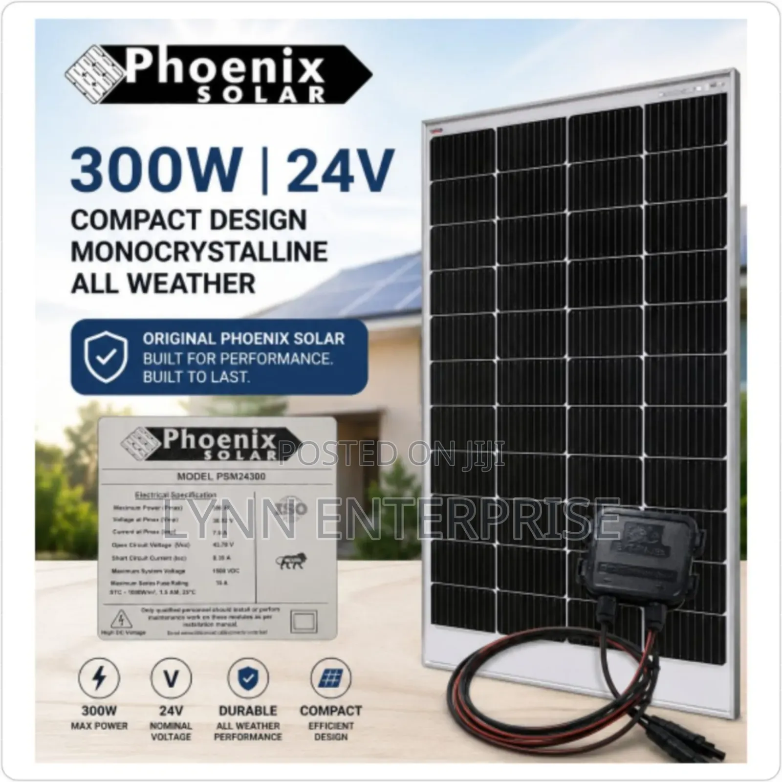 Original Phoenix Solar 300 W