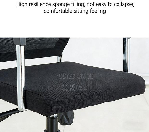 Office Chair : Black Mesh Boardroom Meeting Office Chair - thumbnail 14