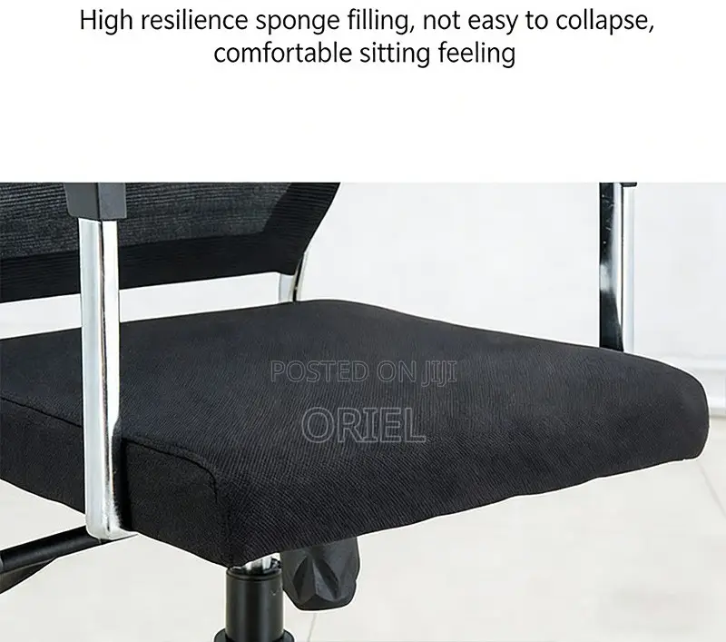Office Chair : Black Mesh Boardroom Meeting Office Chair