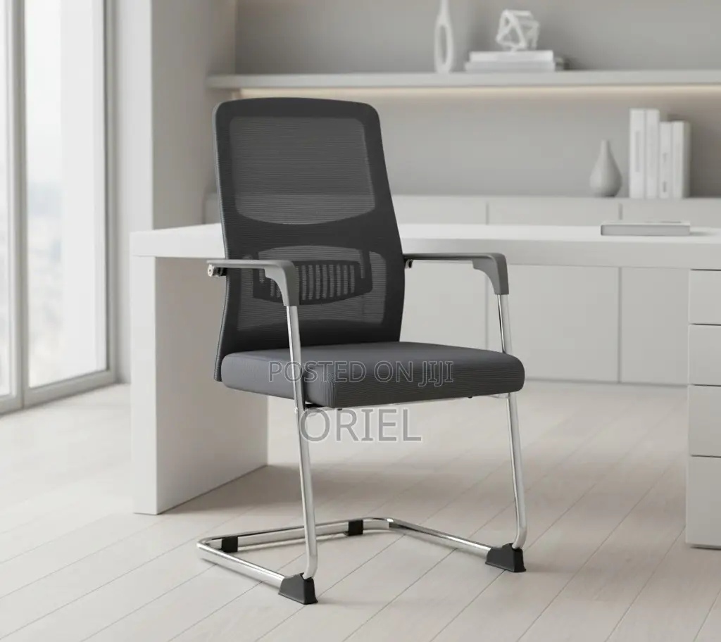 Office Chair : Black Mesh Boardroom Meeting Office Chair